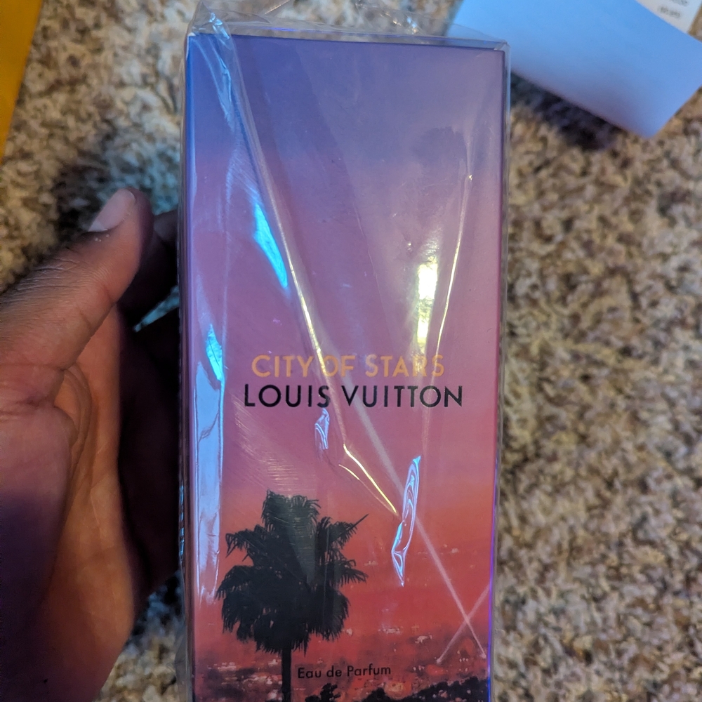 Louis Vuitton City of Stars Perfume with Sunset Design